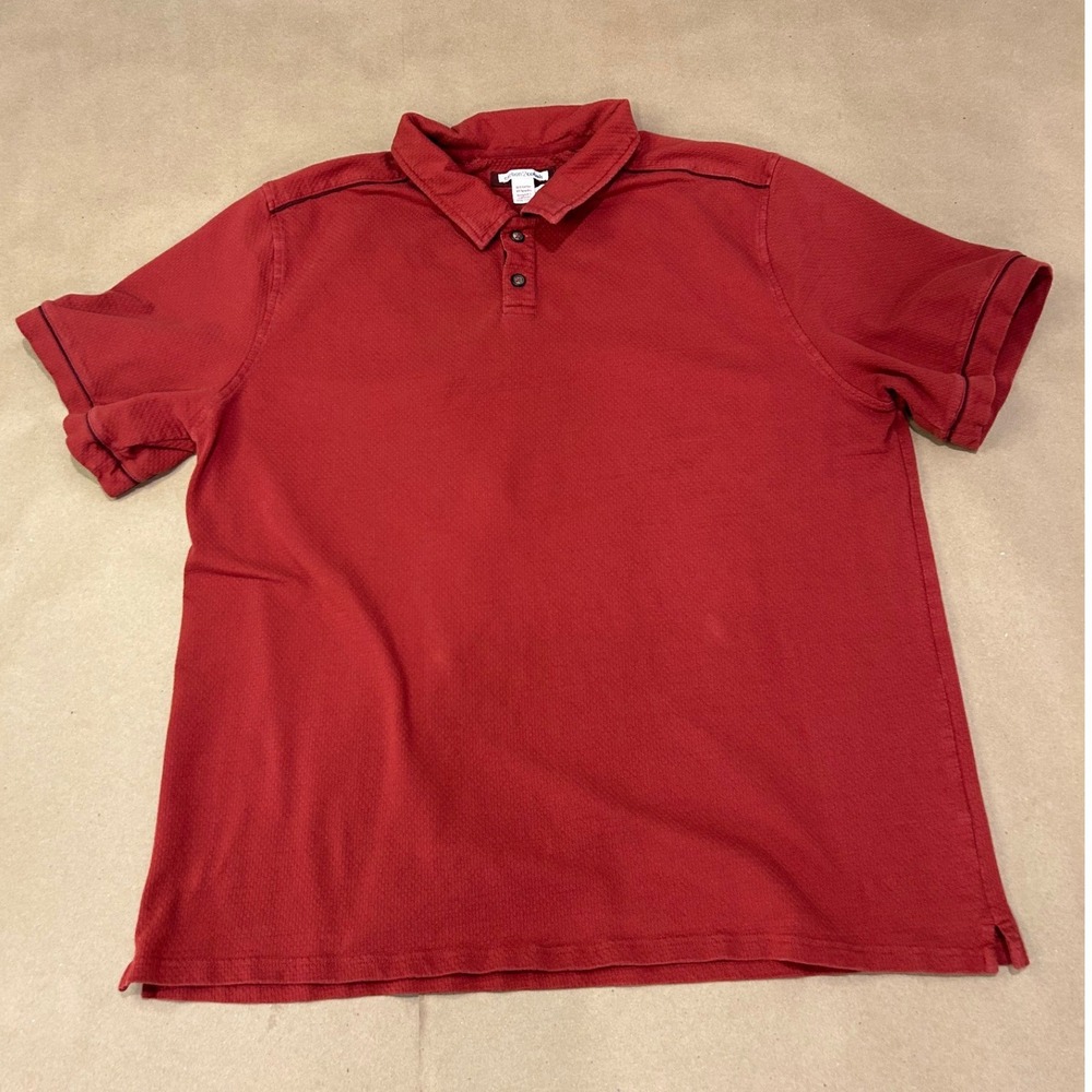 Carbon‎ 2 Cobalt Red Polo Shirt Mens XL